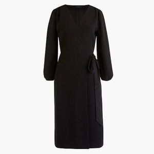J.Crew Wrap dress in 365 crepe